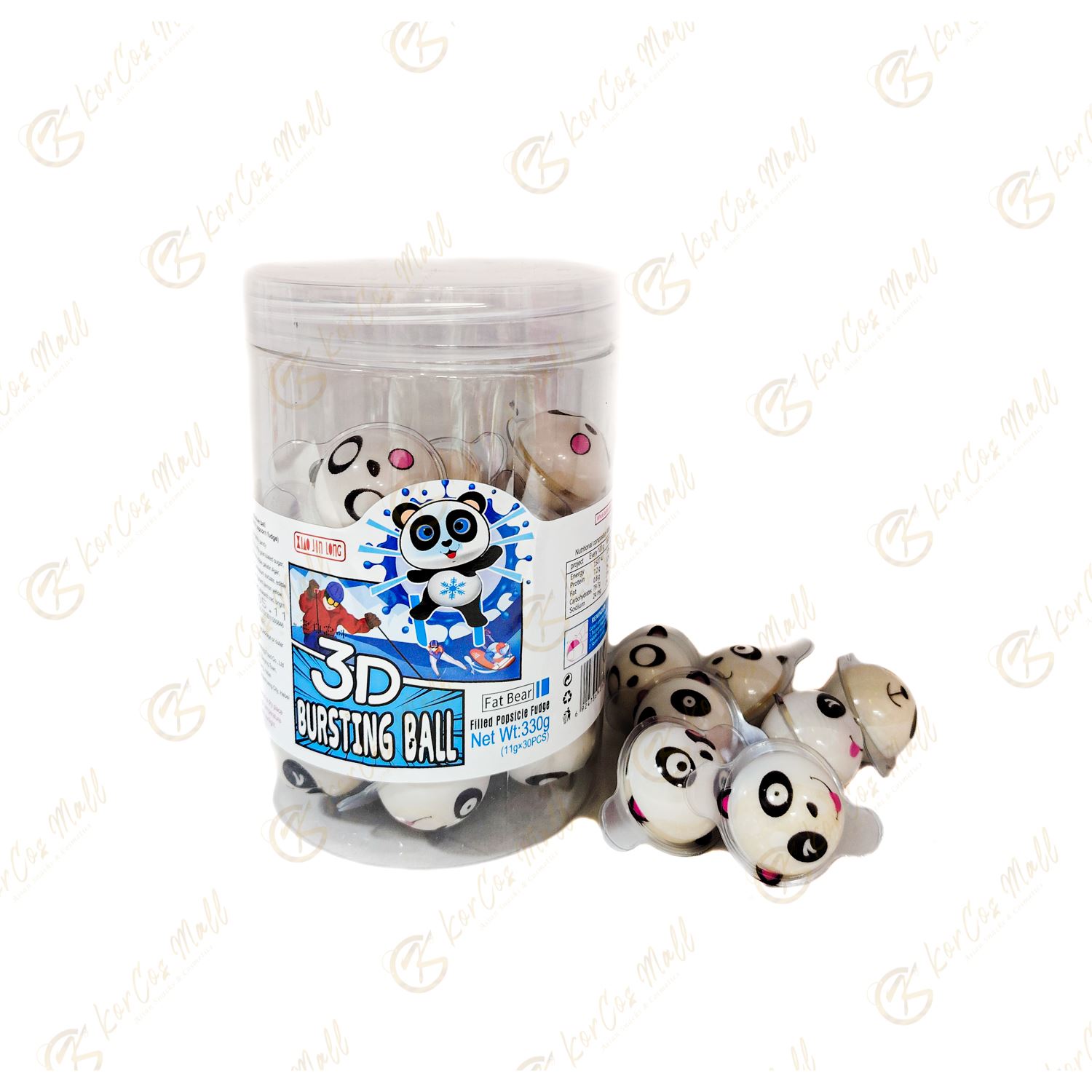 Bonbons 3D Bursting Ball : L'explosion de saveurs en bouche !